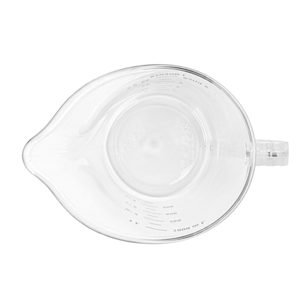 Garcia De Pou JARRA CON MEDICIONES 1 L Ø 11 5x16 5 CM TRANSPARENTE POLICARBONATO (1 UNID.)