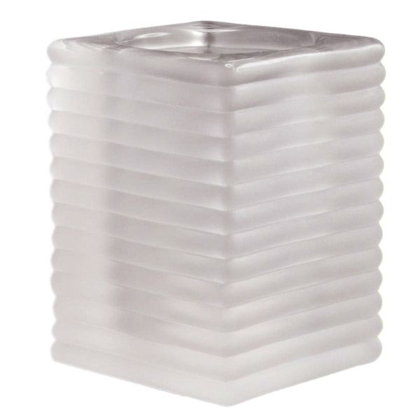 Garcia de pou LÁMPARA DE SOBREMESA "MIRAGE" Ø 9x13 CM GLASEADO CRISTAL (6 UNID.)