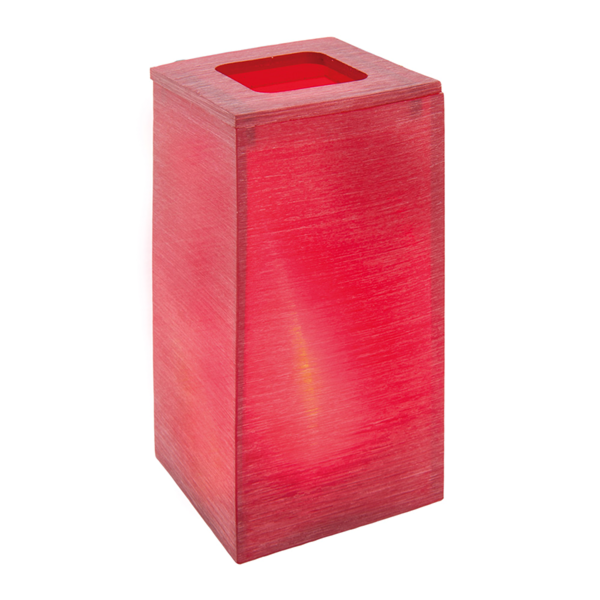 Garcia de pou LÁMPARA DE SOBREMESA "NOVA" Ø 7x13 5 CM ROJO ACRÍLICO (6 UNID.)