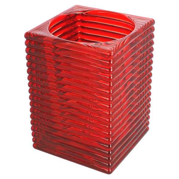 Garcia De Pou LÁMPARAS DE SOBREMESA "MIRAGE" Ø 9x13 CM ROJO CRISTAL (6 UNID.)