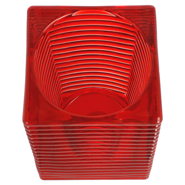 Garcia De Pou LÁMPARAS DE SOBREMESA "MIRAGE" Ø 9x13 CM ROJO CRISTAL (6 UNID.)