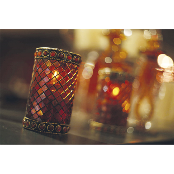 Garcia De Pou LÁMPARAS DE SOBREMESA "MOROCCO" Ø 7 5x13 CM SURTIDO CRISTAL (6 UNID.)