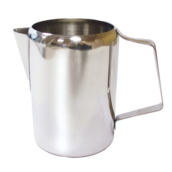 Garcia de pou LECHERA SIN TAPA 600 ML 13x8x11 CM PLATEADO INOX (1 UNID.)