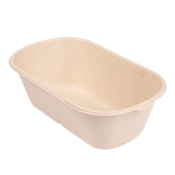 Garcia de pou LUNCH BOXES 1 COMPART. 'BIONIC' 1000 ML 22x12 9x6 85 CM NATURAL BAGAZO (500 UNID.)