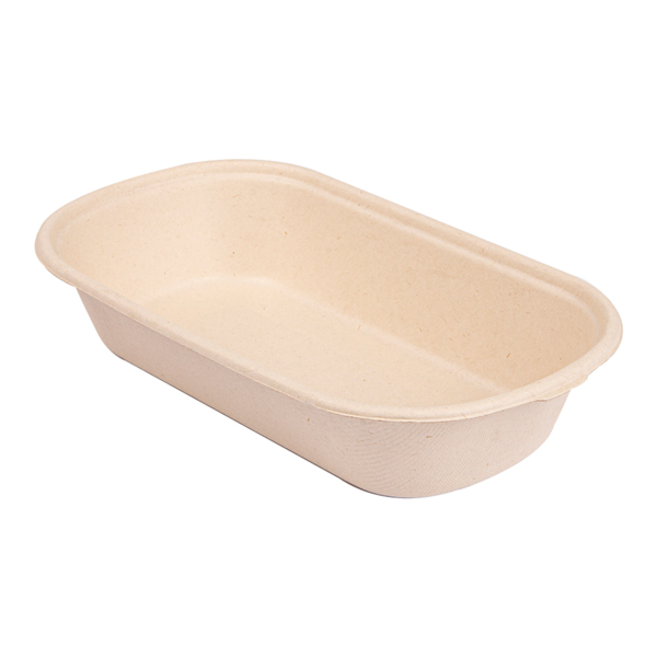 Garcia de pou LUNCH BOXES 1 COMPART. 'BIONIC' 850 ML 23 5x13 1x4 6 CM NATURAL BAGAZO (500 UNID.)