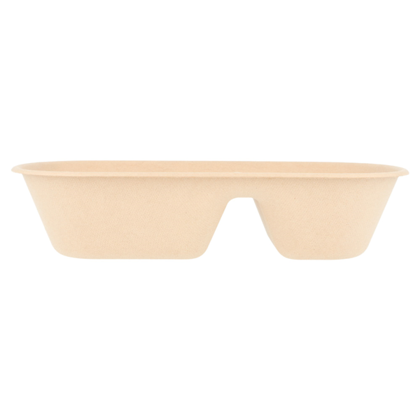 Garcia De Pou LUNCH BOXES 2 COMPART. 'BIONIC' 800 ML 23 2x13 3x5 1 CM NATURAL BAMBÚ (500 UNID.)
