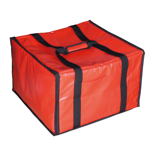 Garcia de pou MALETA TRANSPORTE 6 CAJAS PIZZA 52x48x33 5 CM ROJO VINILO (1 UNID.)