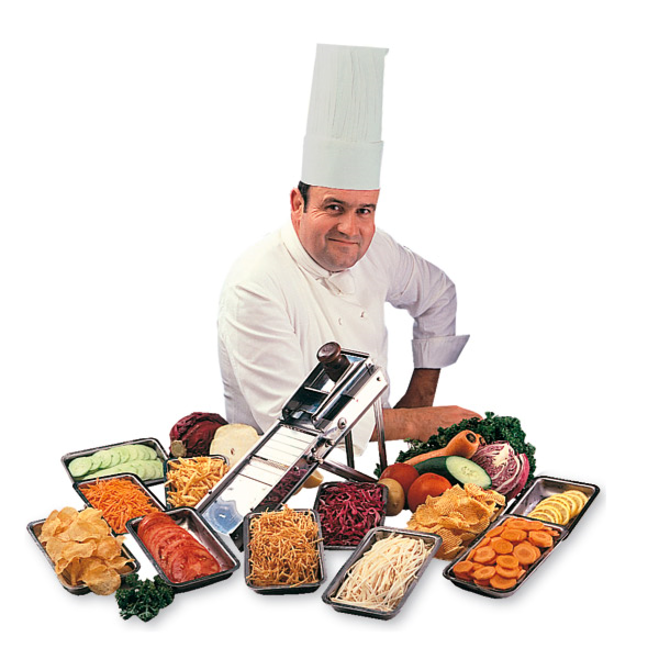 Garcia De Pou MANDOLINA CON CARRITO 39 5x12x19 CM PLATEADO INOX (1 UNID.)