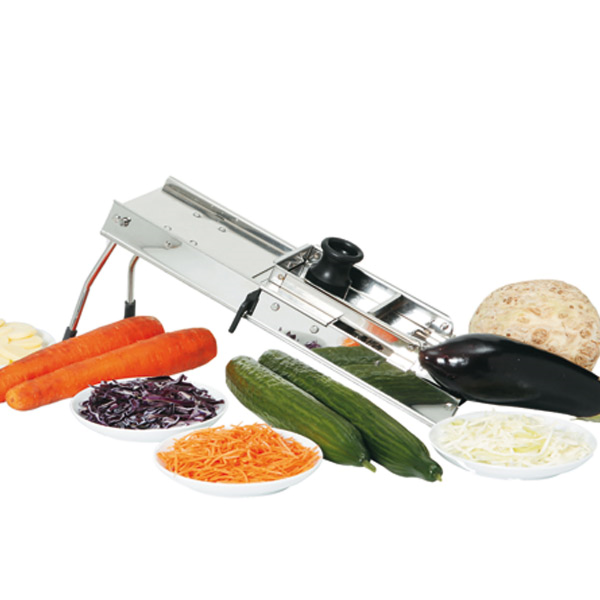 Garcia de pou MANDOLINA CON CARRITO 39 5x12x19 CM PLATEADO INOX (1 UNID.)