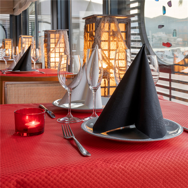 Garcia De Pou MANTEL EN ROLLO 48 G/M2 1 20x7 M ROJO CELULOSA (25 UNID.)