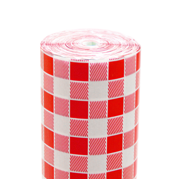 Garcia de pou MANTEL EN ROLLO 'ANETO - VICHY' 48 G/M2 1 20x100 M BLANCO CELULOSA (4 UNID.)