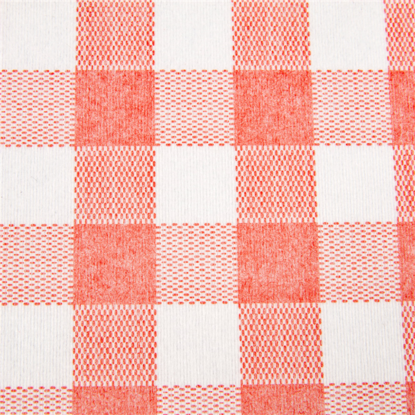 Garcia De Pou MANTEL 'LIKE LINEN - VICHY' 70 G/M2 1 20x25 M ROJO SPUNLACE (1 UNID.)