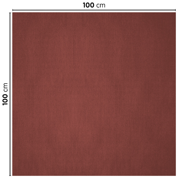 Garcia De Pou MANTELES PLEGADO M 48 G/M2 100x100 CM BURDEOS CELULOSA (200 UNID.)