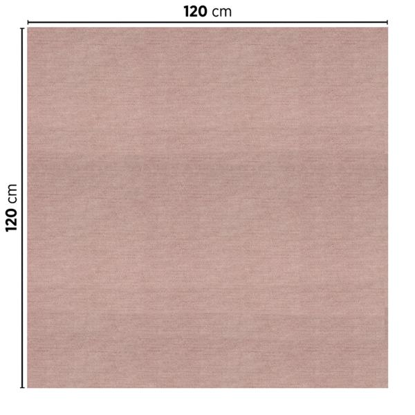 Garcia De Pou MANTELES PLEGADO M 'LIKE LINEN' 70 G/M2 120x120 CM CHOCOLATE SPUNLACE (200 UNID.)