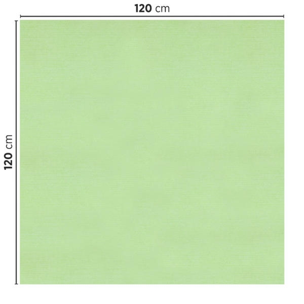 Garcia De Pou MANTELES PLEGADO M 'LIKE LINEN' 70 G/M2 120x120 CM VERDE MANZANA SPUNLACE (200 UNID.)