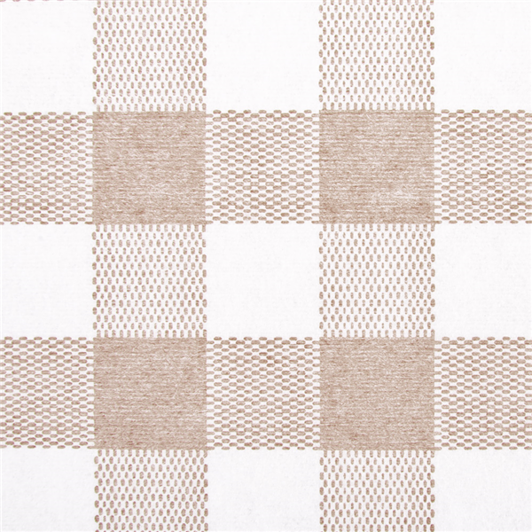 Garcia De Pou MANTELES PLEGADO M 'LIKE LINEN - VICHY' 70 G/M2 100x100 CM TAUPE SPUNLACE (200 UNID.)