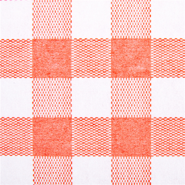Garcia De Pou MANTELES PLEGADO M 'LIKE LINEN - VICHY' 70 G/M2 100x100 CM ROJO SPUNLACE (200 UNID.)