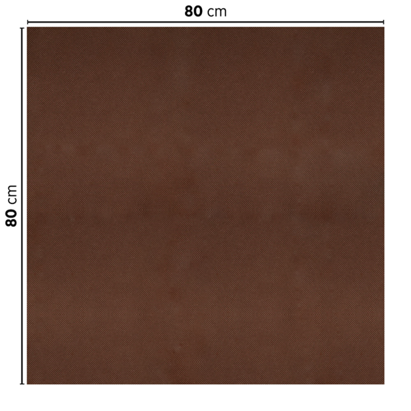 Garcia De Pou MANTELES PLEGADO Z 'SPUNBOND' 60 G/M2 100x100 CM CHOCOLATE PP (200 UNID.)