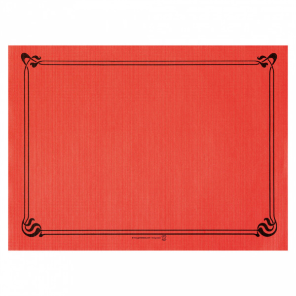 Garcia de pou MANTELINES 48 G/M2 31x43 CM ROJO CELULOSA (2000 UNID.)