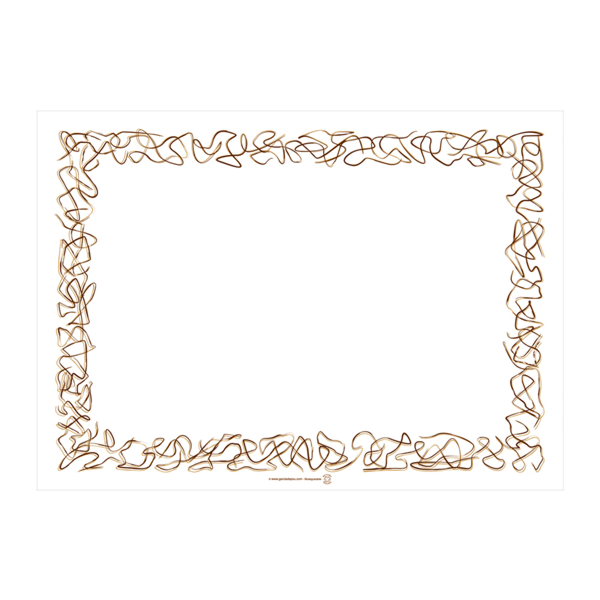 Garcia de pou MANTELINES 'ARISTAS' 48 G/M2 31x43 CM BLANCO CELULOSA (2000 UNID.)