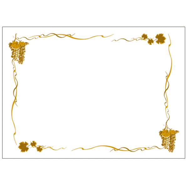 Garcia de pou MANTELINES 'BACCHUS' 48 G/M2 31x43 CM BLANCO CELULOSA (2000 UNID.)