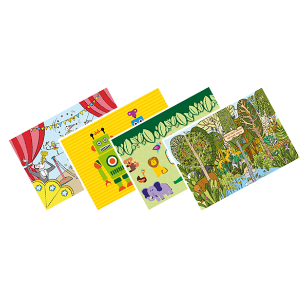 Garcia De Pou MANTELINES COLOREAR 100 G/M2 31x43 CM SURTIDO CELULOSA (1000 UNID.)