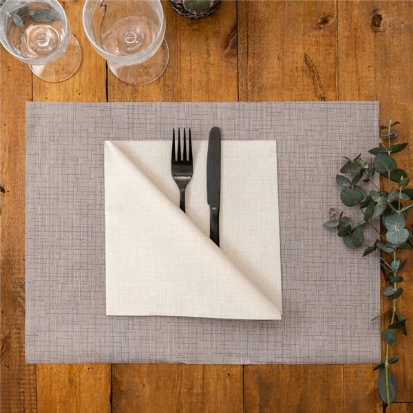 Garcia De Pou MANTELINES 'DRY COTTON' 55 G/M2 30x40 CM CHOCOLATE AIRLAID (800 UNID.)
