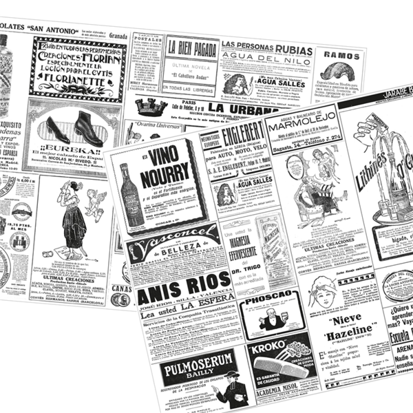 Garcia De Pou MANTELINES 'GACETA' 48 G/M2 31x43 CM BLANCO CELULOSA (2000 UNID.)