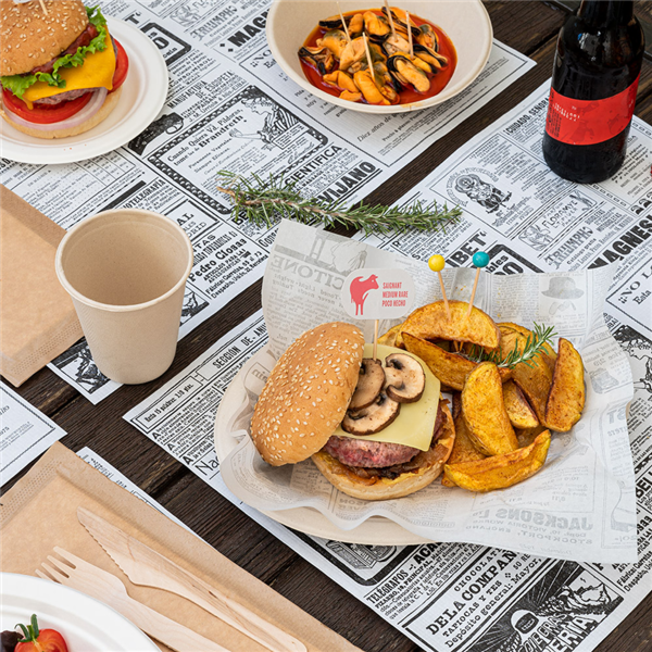 Garcia De Pou MANTELINES 'GACETA' 48 G/M2 31x43 CM BLANCO CELULOSA (2000 UNID.)