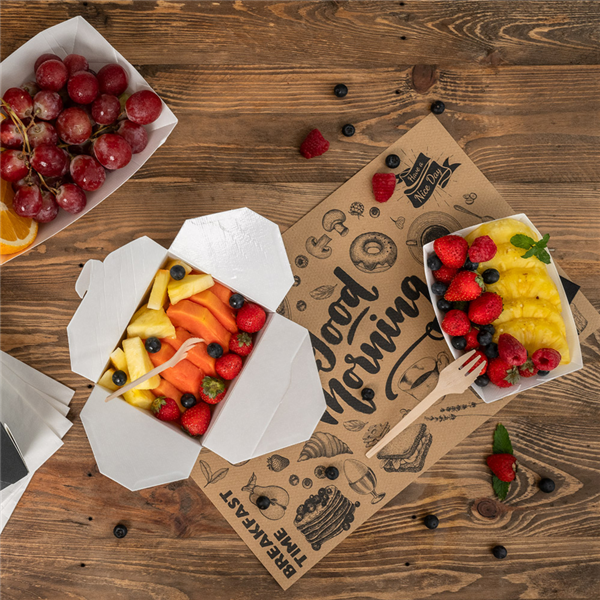 Garcia De Pou MANTELINES 'GOOD MORNING' 115 G/M2 24 5x38 5 CM NATURAL KRAFT (1000 UNID.)