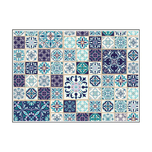 Garcia de pou MANTELINES OFFSET 'AZULEJOS' 70 G/M2 31x43 CM CUATRICROMÍA PAPEL (2000 UNID.)