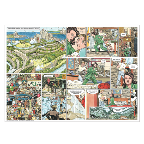 Garcia De Pou MANTELINES OFFSET 'COMIC' 70 G/M2 31x43 CM CUATRICROMÍA PAPEL (2000 UNID.)