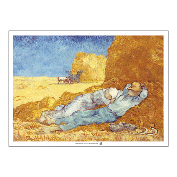 Garcia de pou MANTELINES OFFSET 'VAN GOGH' 70 G/M2 31x43 CM CUATRICROMÍA PAPEL (2000 UNID.)