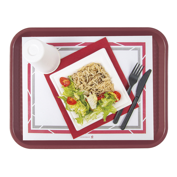 Garcia De Pou MANTELINES PARA BANDEJAS 'SELF-SERVICE' 48 G/M2 28x35 CM BLANCO PAPEL (2000 UNID.)