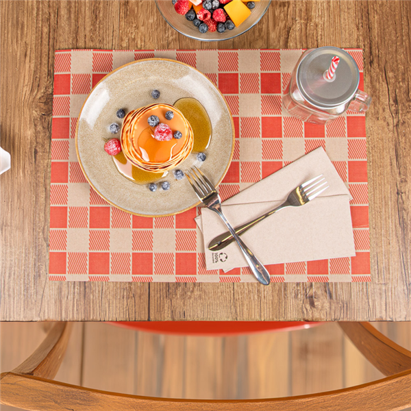 Garcia De Pou MANTELINES - RECICLADOS 'VICHY' 80 G/M2 31x43 CM NATURAL PAPEL (1000 UNID.)