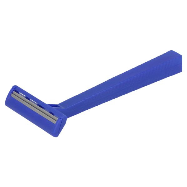 Garcia De Pou MAQUINILLAS AFEITAR DOBLE HOJA A GRANEL 10 CM AZUL HDPE (100 UNID.)