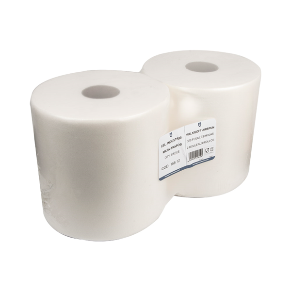 Garcia de pou MATATRAPOS 1 CAPA - 370 HOJAS 55 G/M2 Ø 26x26 CM BLANCO AIRLAID (2 UNID.)