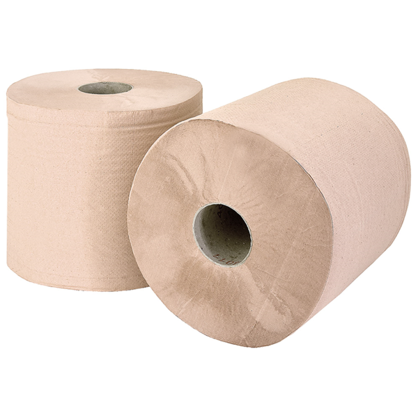 Garcia de pou MATATRAPOS 2 CAPAS - 800 HOJAS 21 G/M2 Ø26x24 CM NATURAL PAPEL RECICLADO (2 UNID.)