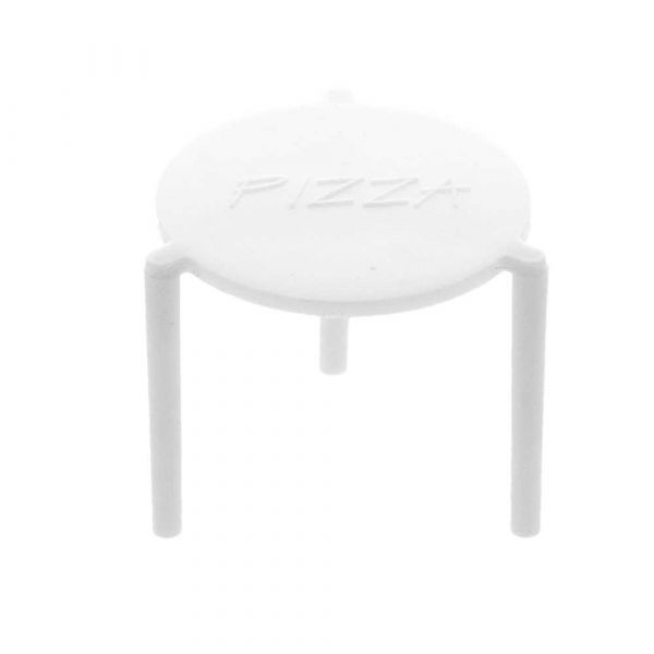 Garcia de pou MESITAS PIZZA Ø 4 5x3 7 CM BLANCO PP (2000 UNID.)