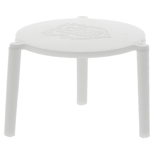 Garcia De Pou MESITAS PIZZA Ø 4 5x3 CM BLANCO PP (2000 UNID.)