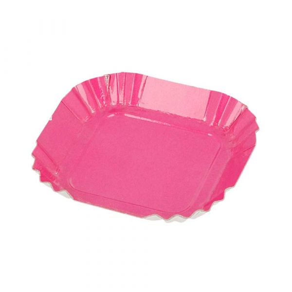 Garcia de pou MINI BANDEJAS 325 G/M2 5 5x5 5 CM FUCSIA CARTÓN (100 UNID.)
