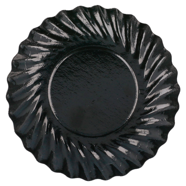 Garcia De Pou MINI BANDEJAS 325 G/M2 Ø 8 8 CM NEGRO CARTÓN (100 UNID.)
