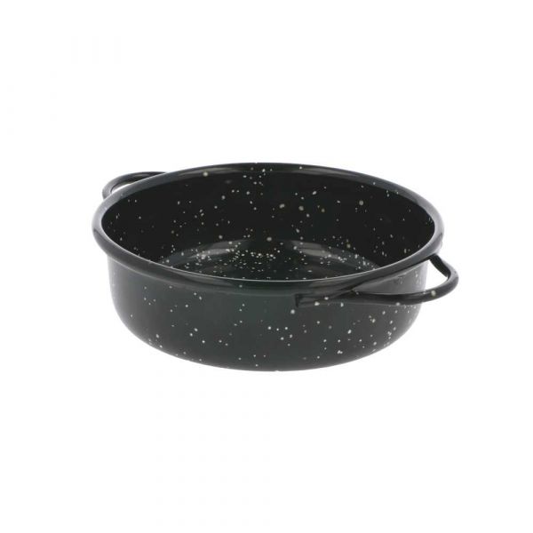 Garcia de pou MINI CACEROLAS ESMALTADAS Ø13x4 CM NEGRO ACERO (6 UNID.)