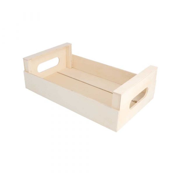 Garcia de pou MINI CAJAS 25x15x7 5 CM NATURAL MADERA (20 UNID.)
