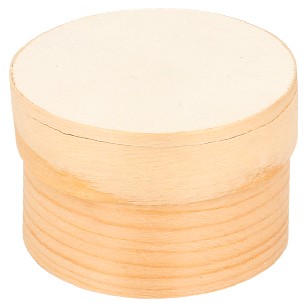 Garcia De Pou MINI CAJITAS CILÍNDRICAS + TAPA Y CÁPSULA Ø 5x3 5 CM NATURAL MADERA (200 UNID.)