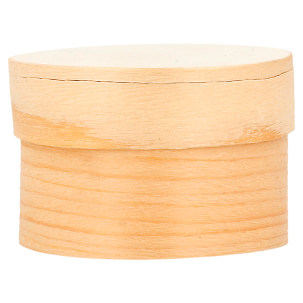 Garcia De Pou MINI CAJITAS CILÍNDRICAS + TAPA Y CÁPSULA Ø 5x3 5 CM NATURAL MADERA (200 UNID.)