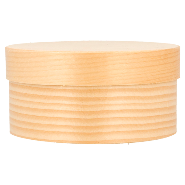 Garcia De Pou MINI CAJITAS CILÍNDRICAS + TAPA Y CÁPSULA Ø 8x4 CM NATURAL MADERA (200 UNID.)