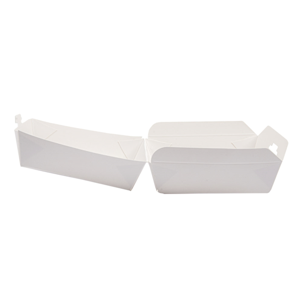 Garcia De Pou MINI CONCHAS HAMBURGUESA 250 G/M2 7 3x7 7x5 CM BLANCO CARTONCILLO (500 UNID.)