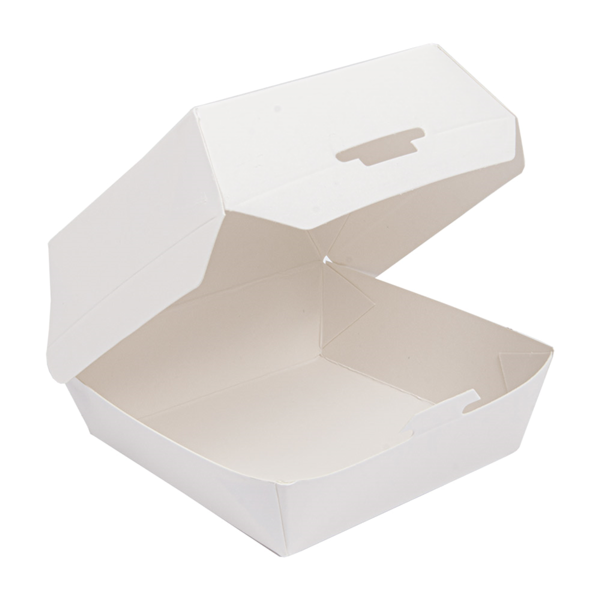 Garcia de pou MINI CONCHAS HAMBURGUESA 250 G/M2 7 3x7 7x5 CM BLANCO CARTONCILLO (500 UNID.)