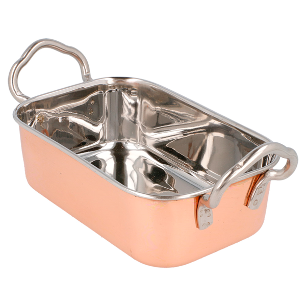Garcia De Pou MINI CUBETAS CON ASAS 'ARTINOX' 14 5x9 5x4 5 CM COBRE INOX (6 UNID.)